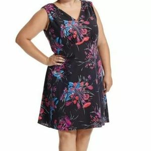 Tocca for Gwynnie Bee Mushrooms Floral Dress 20W
